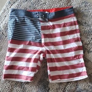 GOODFELLOW | American flag boardshorts